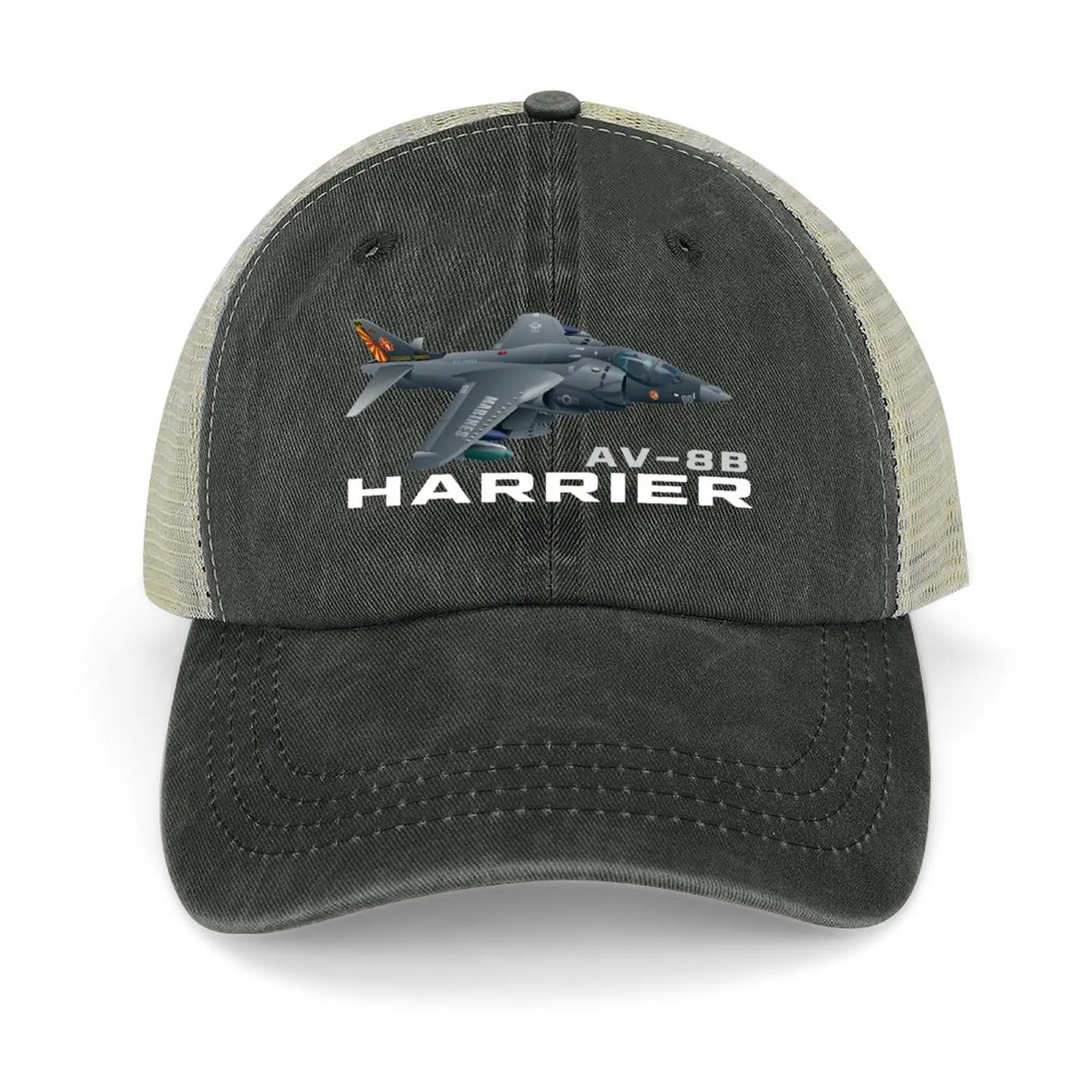 

AV-8B HARRIER Baseball Cap Designer Hat fishing caps man golf hat genuine Woman Hats Men's