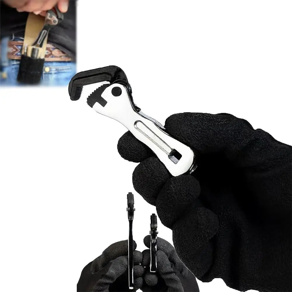 Maintenance Tools Micro Stubby Pipe Vise Wrench Hand Tools for Tight Spaces 2 In 1 Wrench Tool Innovative Design Essential Tool