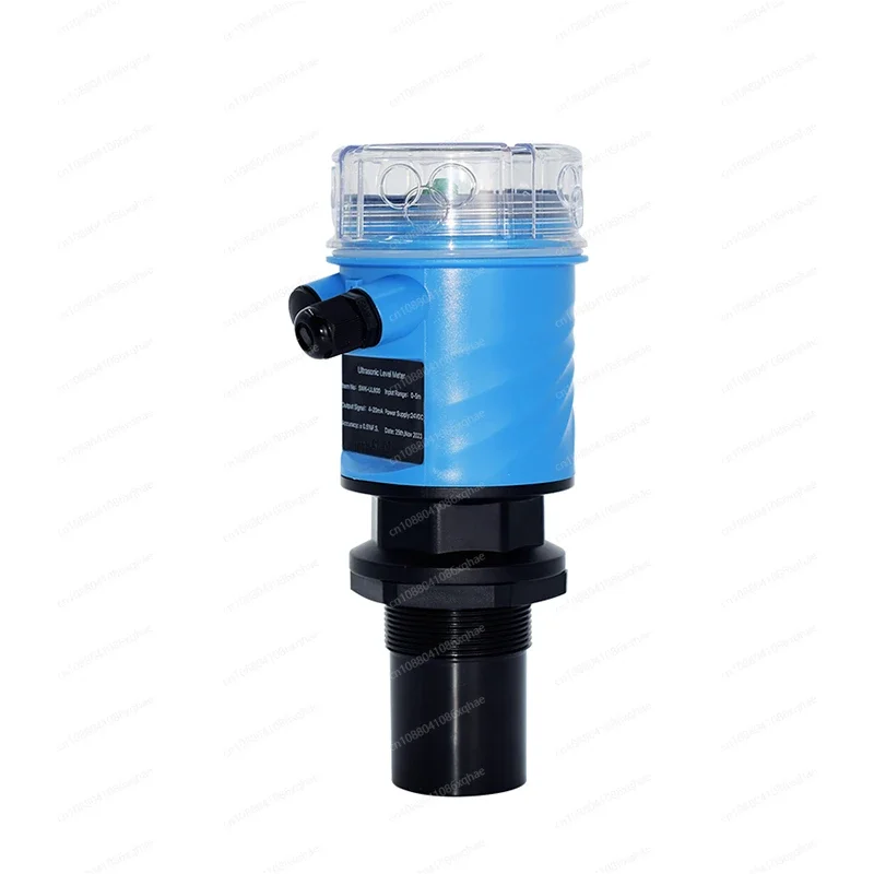 4-20mA ultrasonic water level transmission tank liquid depth hydrostatic level sensor 0-25M range