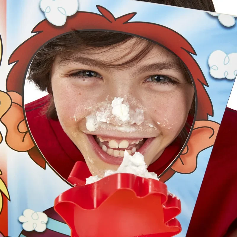 Party Interactive Tabletop Game Cream Slapping Machine Prank Toy Double Face Machine Interactive Children Toy