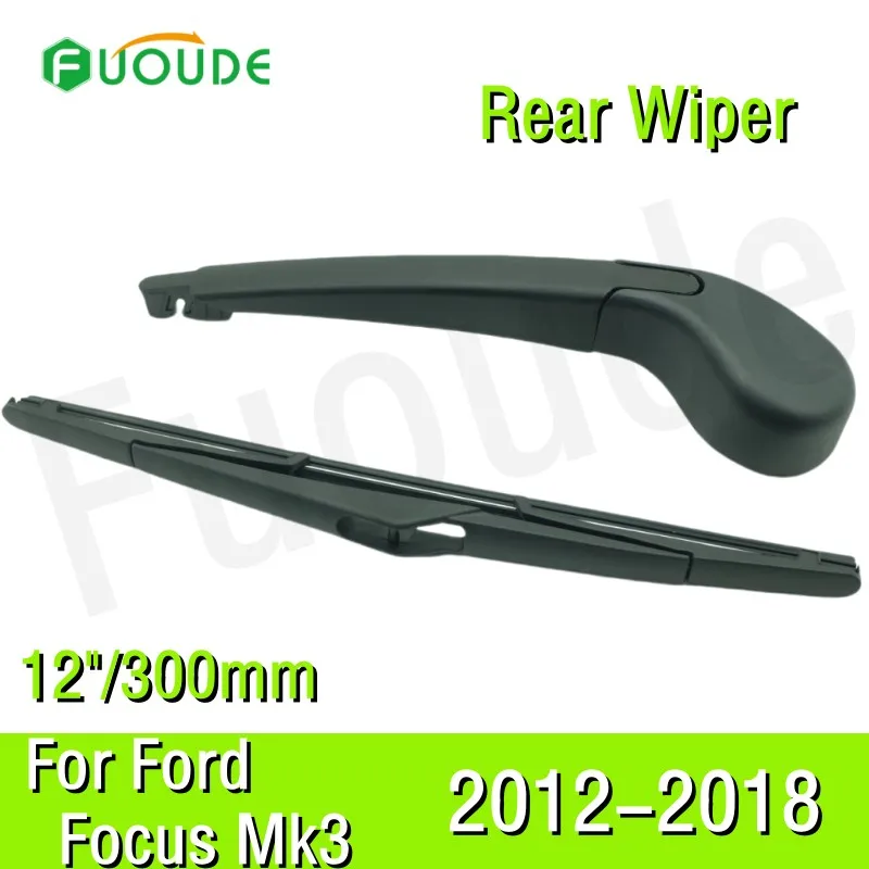 

Rear Wiper Blade For Ford Focus Mk3 12"/300mm Car Windshield Windscreen Rubber 2012 2013 2014 2015 2016 2017 2018