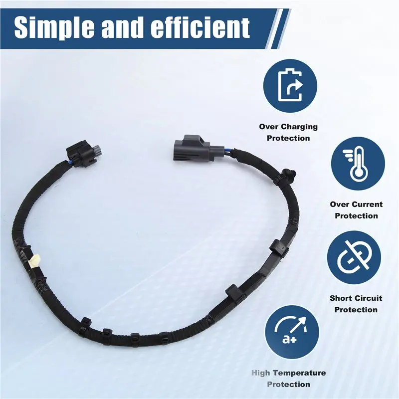 

A33K-H2GZ14A411A H2GZ-14A411-A Electric Park Brake Harness For Ford Edge Lincoln MKX 2015- 2023 Car Rear Parking Jumper Wiring