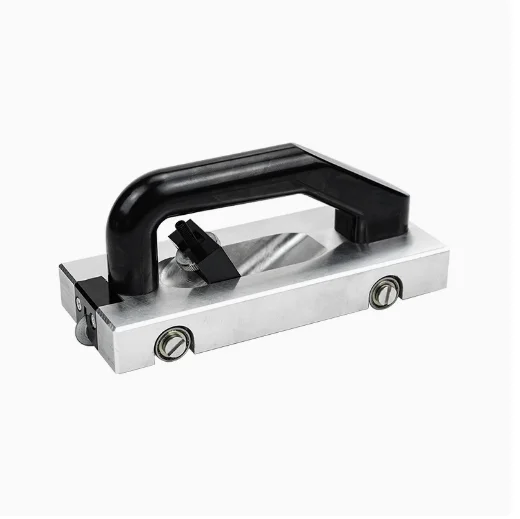 Resilient Flooring Manual Slotter Machine PVC Vinyl Floor Welding With Wheeled Groover And Wires Bond For Soccer