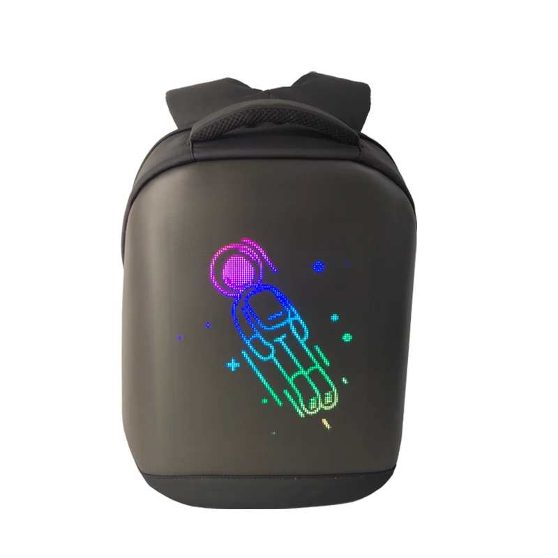 

LED backpack APP control LOY SPACE backpack with screen display