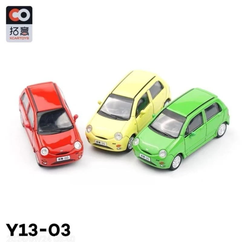 

XCARTOYS 1/64 Q-version Sedan Alloy Car Static Model Mini Vehicles Adult Collectibles Decorations Children's Birthday Gift Toys