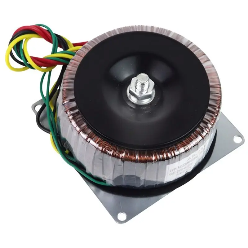 2026 New 300W Dual 24V Dual 12V Ring Type A Class Cattle Toroidal Transformer Front Andrear Stage Power Amplifier
