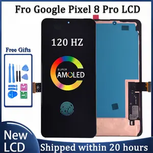 Bilashmart 6.7OLED Display Google Pixel 8 Pro Lcd Display Touch Screen Digitizer Pixel 8Pro GC3VE G1MNW Lcd Display Replacement