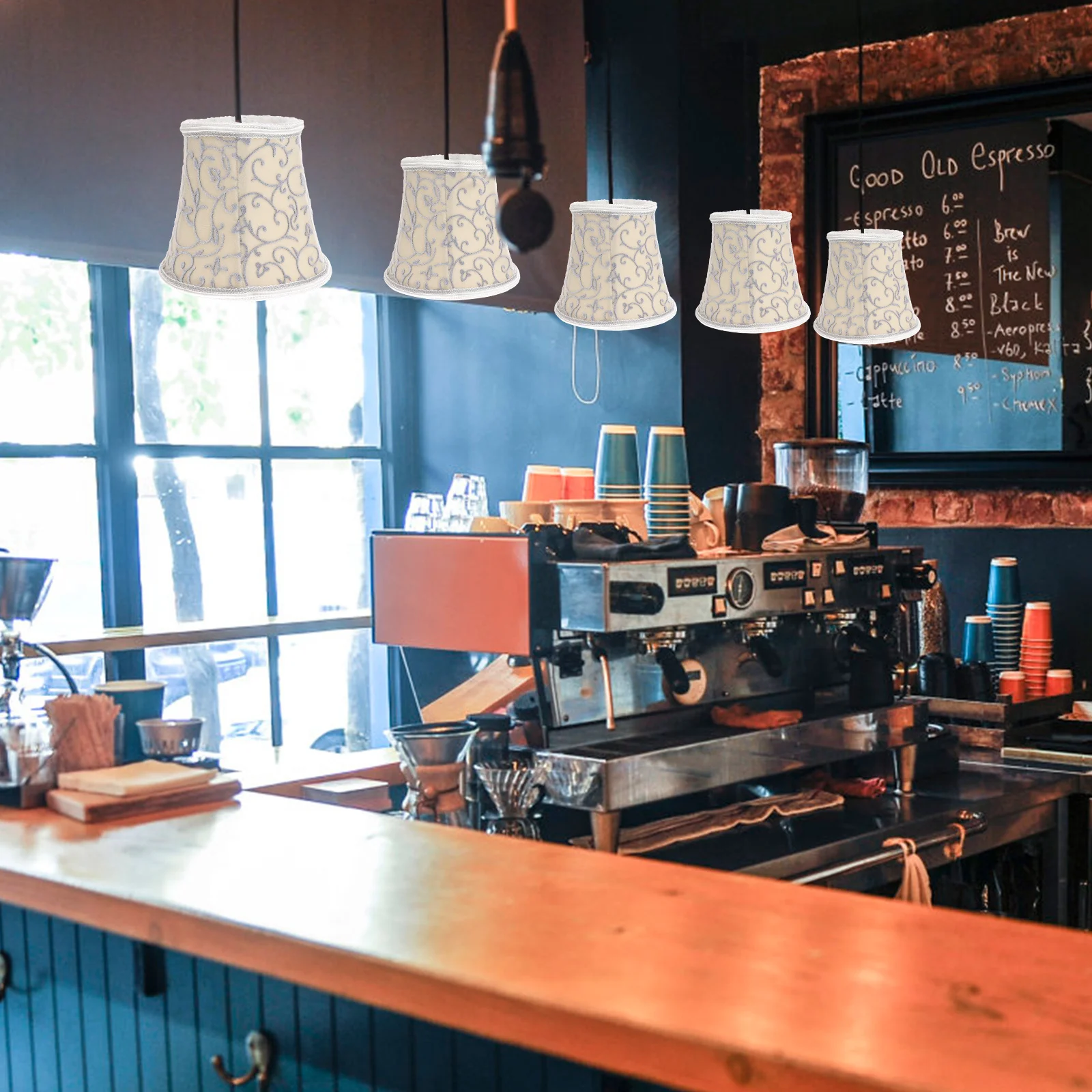 

1Pcs European Style Fabric Lamp Shade Table Wall Lamp Cover Warm Diffuse Lighting Home Decoration Cloth Lampshade