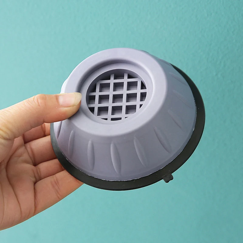 4 قطعة غسالة مكافحة الاهتزاز منصات قواعد مطاطية الساقين حصيرة الصامت غسالة مجفف الأثاث دعم المخمدات الأثاث وسادة للقدم #6