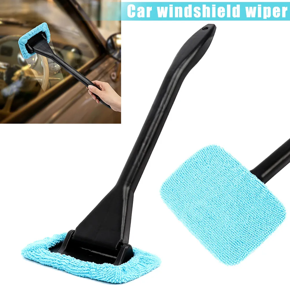 

Auto Window Cleaner Washable Brush Car Windshield Fine Fiber Wiper Cleaner