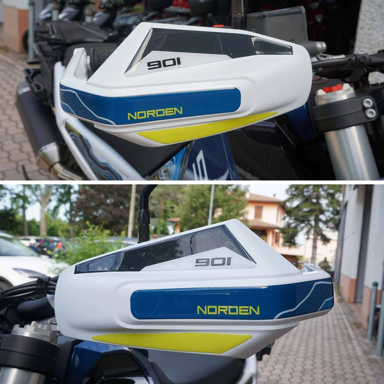 

Пара 3D наклеек, защитные накладки на мотоцикл для Husqvarna Norden 901 2023