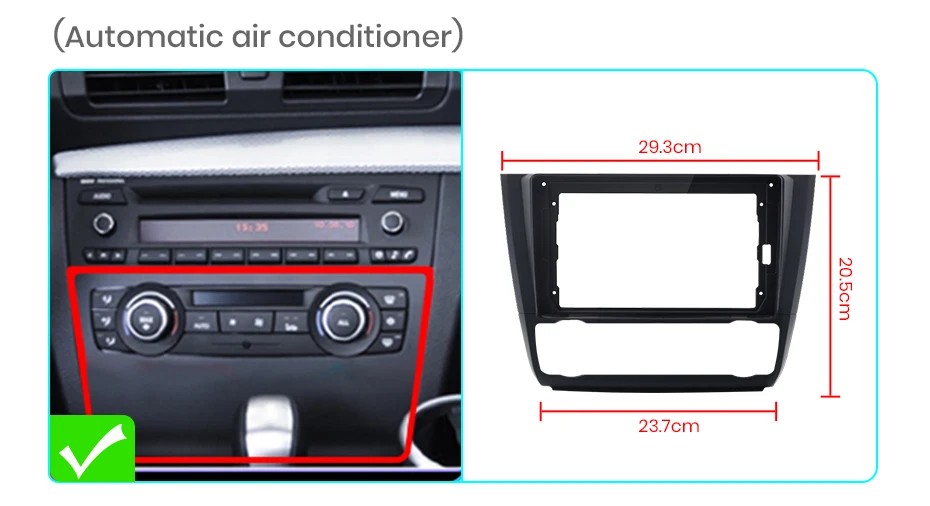 Junsun carplay android auto autoradio für bmw 1er 1er Serie e87 e81 e82 e88 2011-2015 gps intelligente systeme stereo – Detail 2