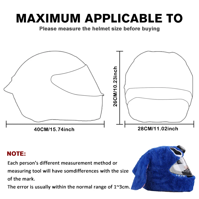 Motorcycle Helmet Cover Motorbike Helmet Cover Motorcycle Helm Accessories Suitable For Full-face Cross-section Helmets