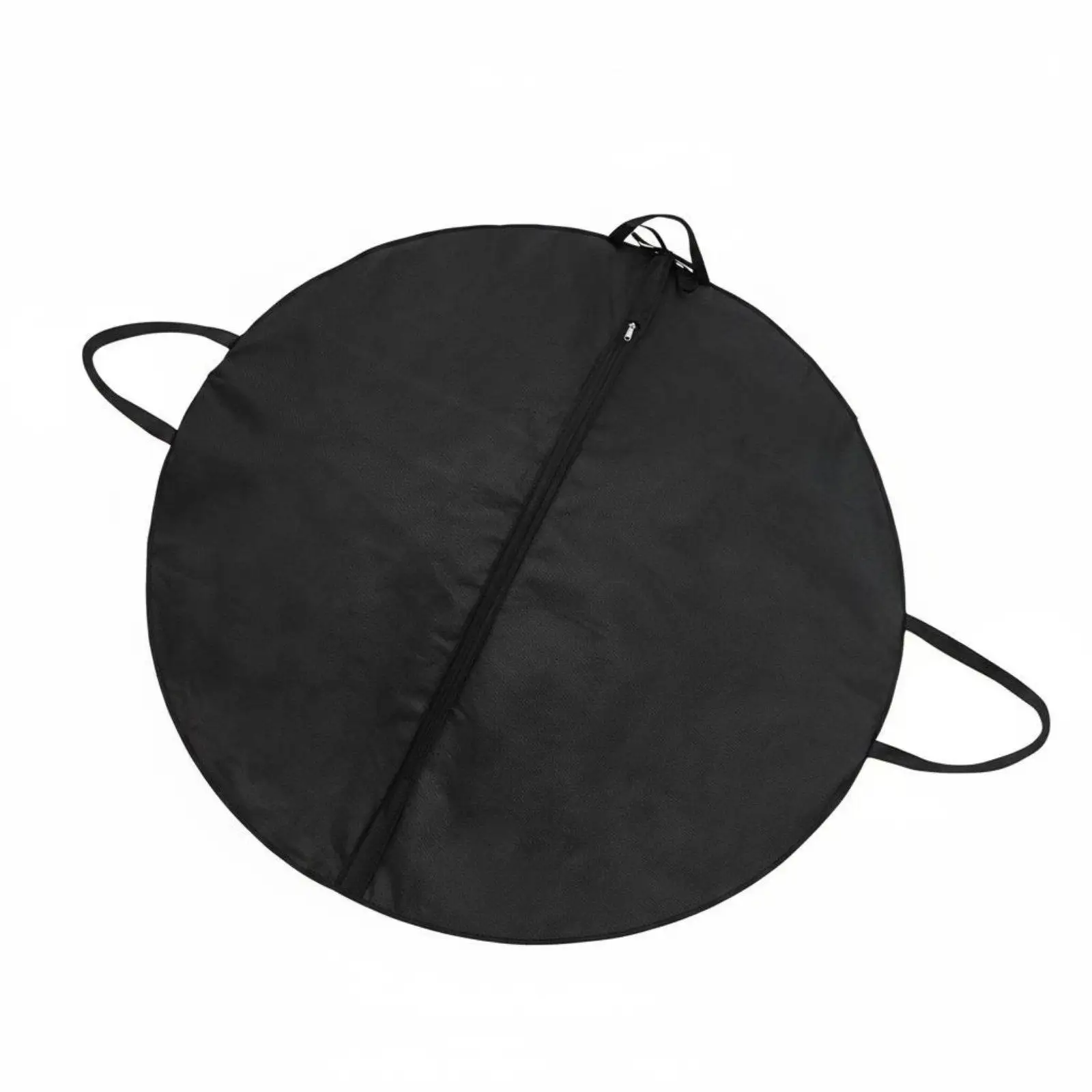Circular Dance Bag for Ballet Tutu Costume Storage Pouch with Full Zipper and Handles for Girl Dancer Travel