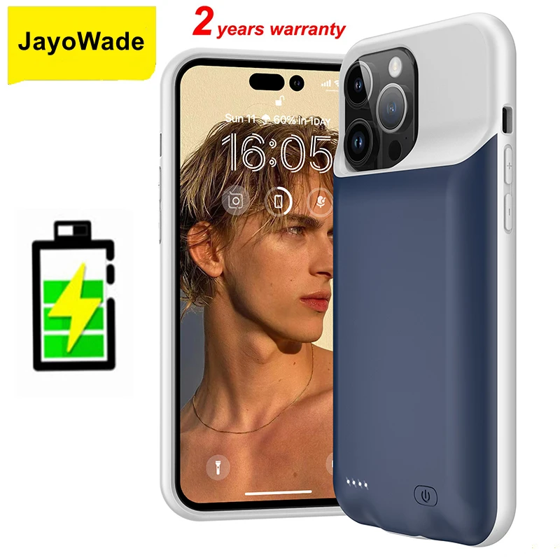 JayoWade Ultra thin Power Case For Iphone 12 Mini 12Pro 12 Pro Max Battery Case For Iphone12 Battery Charger Case Power Bank