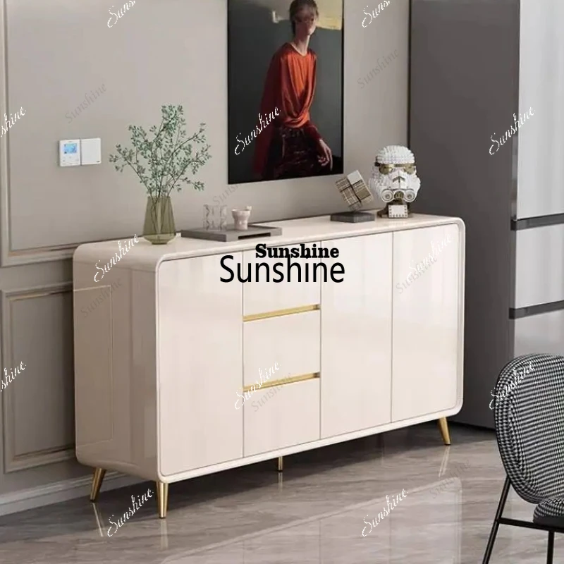 White Senior Sense Living Room Cabinets Rustic Drawers Space Saving Cabinets Modern Narrow Gabinete De Almacenamiento Furniture view 2