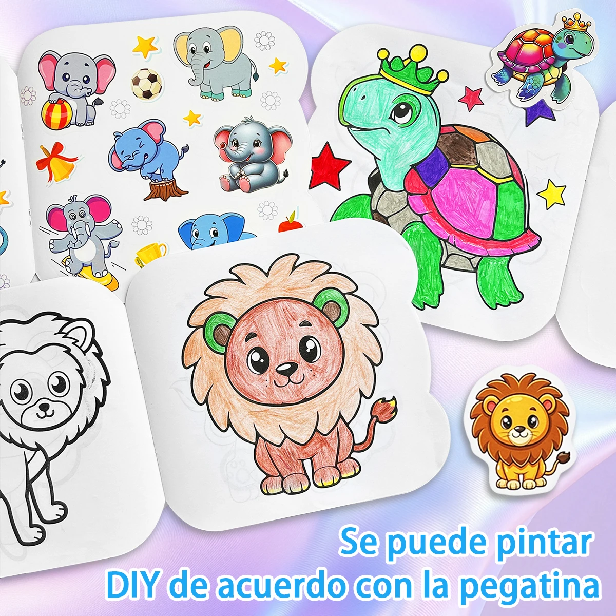 Kinder Malbuch Tiere Kreativität Lernen - usage example