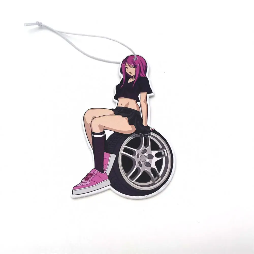 Jdm Auto Lufter frischer Anime sexy Mädchen hängen Ornamente für Autozubehör Ehemann Erwachsene Geschenk