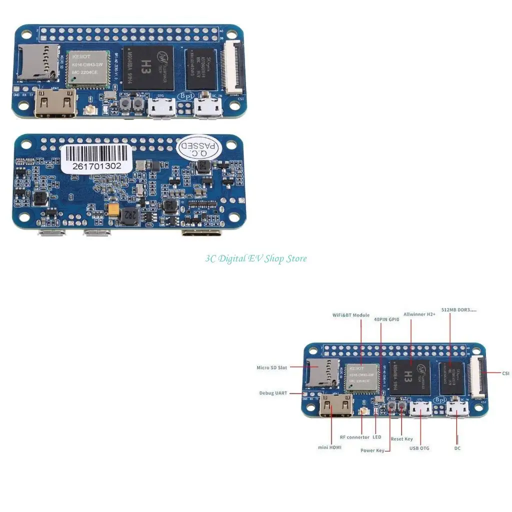 

Одноплатный четырехъядерный процессор E74D PC BPI-M2 для повышения производительности. Чипы Entension для