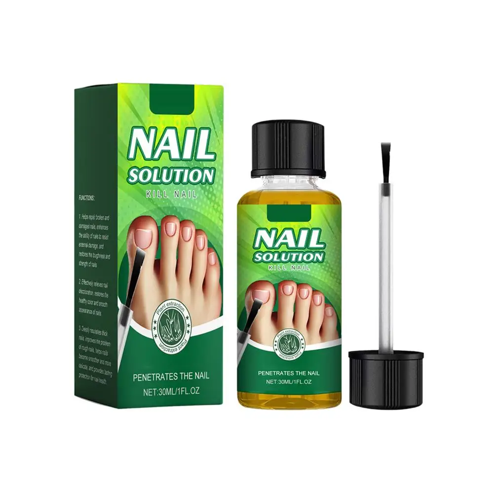 30 ml Nagelreparaturlösung, flüssig, antiinfektiös, Paronychie, Onychomykose, nährende Nägel, Pilzentfernungsgel, Fußpflege