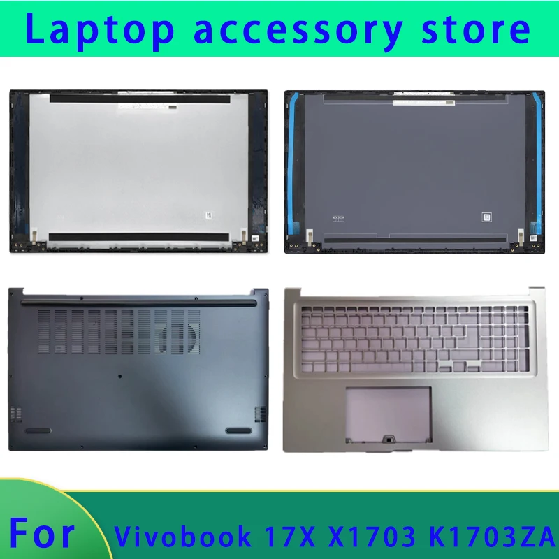

Совершенно новый для Vivobook 17X X1703 K1703ZA, оригинальная задняя крышка ЖК-экрана ноутбука, верхняя и нижняя крышка, шарнир корпуса ABCD