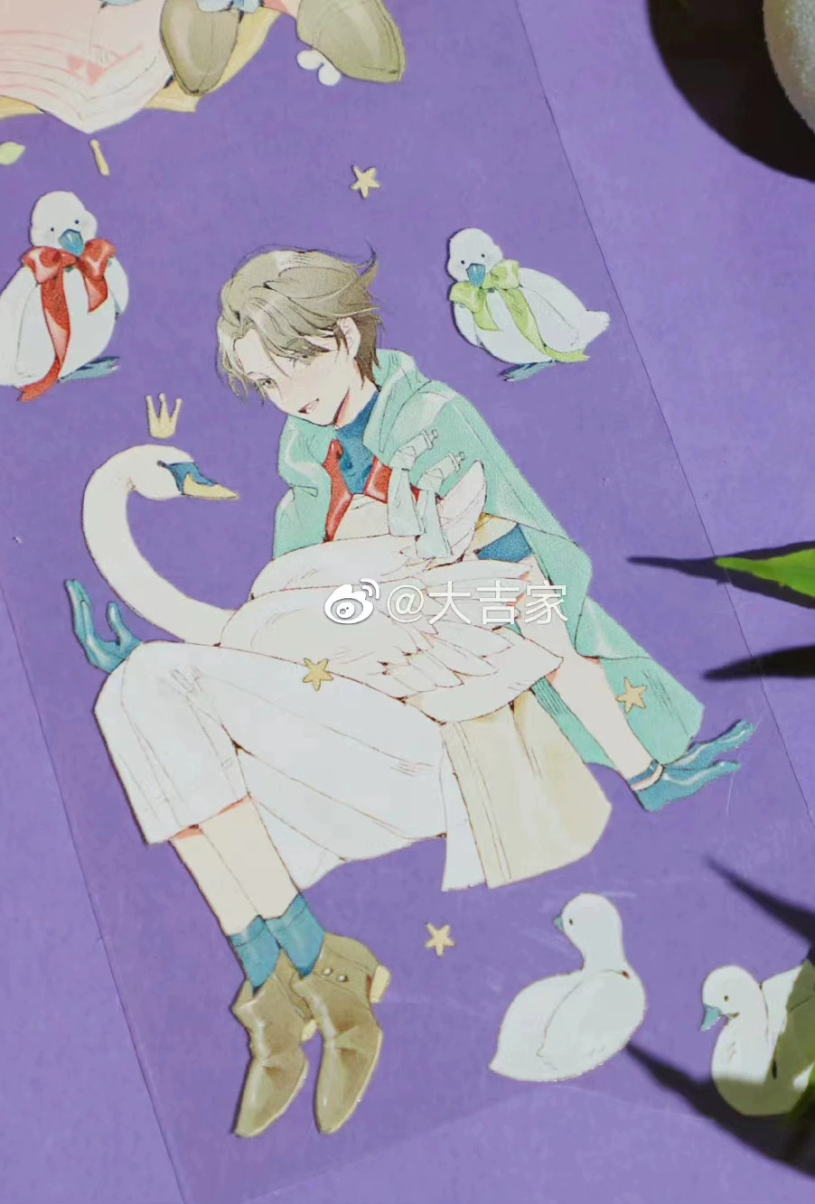 New masking Cute Boys In Fairy Tale PET Tape