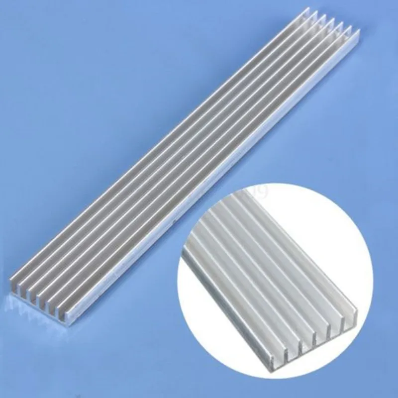 1PCS 150x20x6mm Solid State Hard Disk Aluminum Alloy Heatsink Cooling Pad For High Power LED IC Chip Cooler Radiator Heat