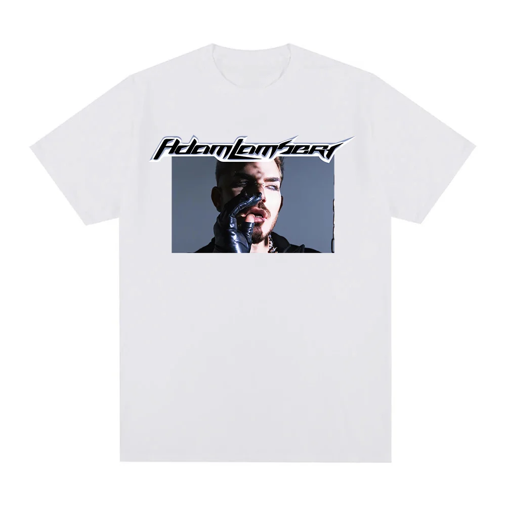 Adam Lambert T-Shirt Graphic Printing O-neck Cotton Camisetas Women/men Comfortable Short Sleeve Tshirts Casual Clothing