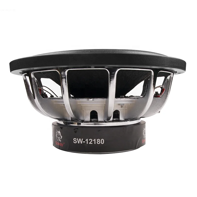OP-F SW-12180 12'' Audio Car Subwoofer 2600W Super Strong Power 12'' Subwoofer Foam Edge Aluminum Frame Bass Build 16Years