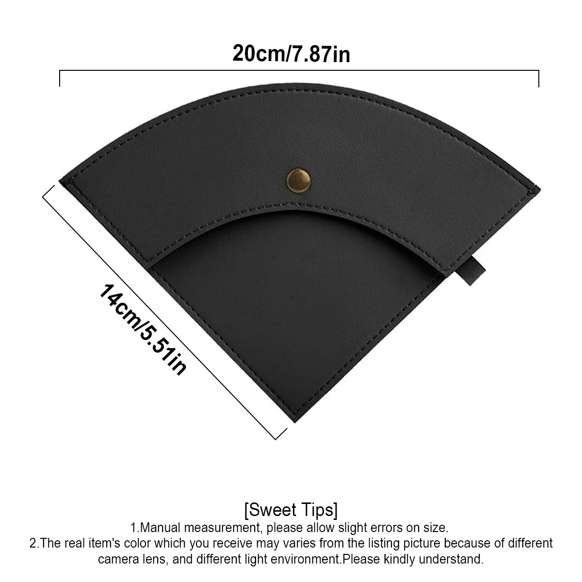 Coffee Filter Holder, Waterproof Leather for Cone Shaped Filter Papers, Reusable Hang Coffee Paper Filter Storage Bag