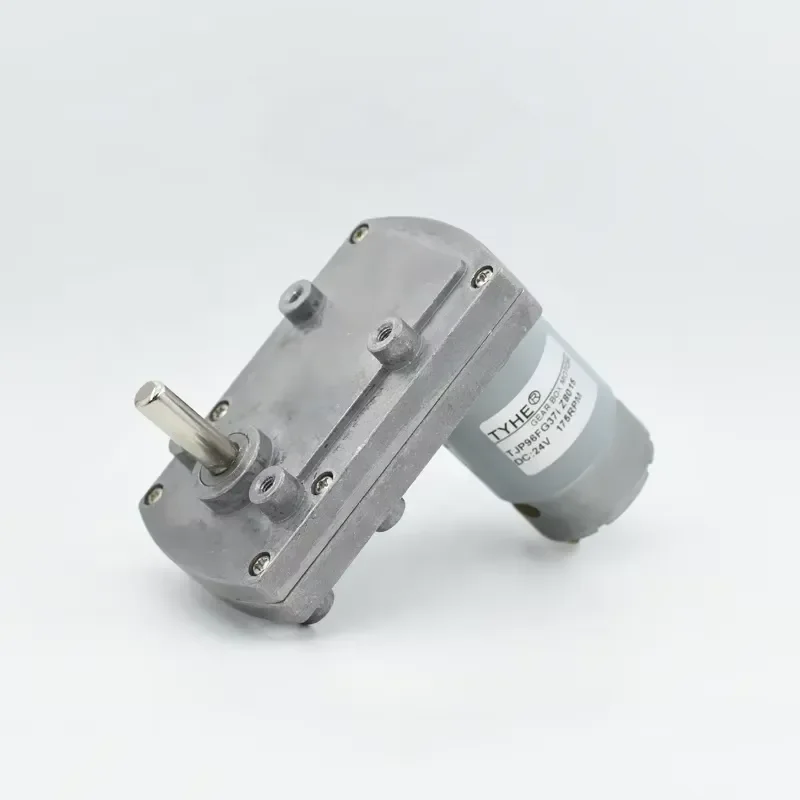 2026 Hot！ TYHE Factory Goods 96*60mm Gearbox Size 12v 24v Low Power 10w High Torque 15nm Low Speed 250rpm Dc Gear Motor with