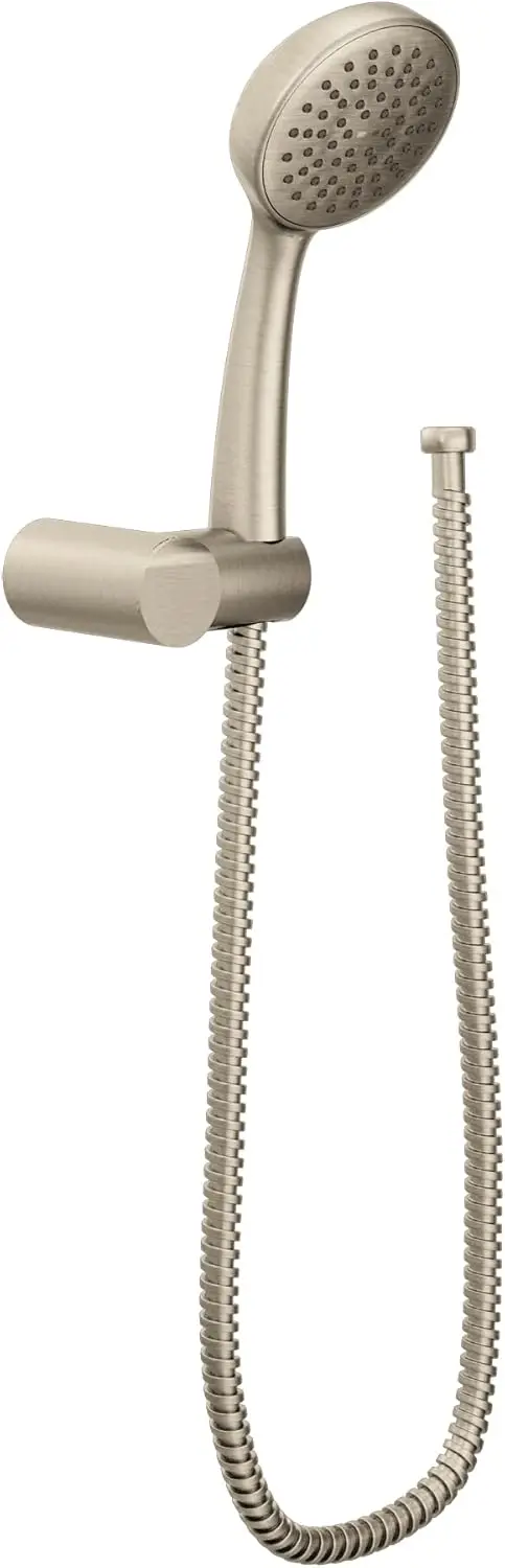 

Brushed Nickel Eco-Performance Handheld Shower with 69-Inch Hose and Wall Bracket, 3865EPBN