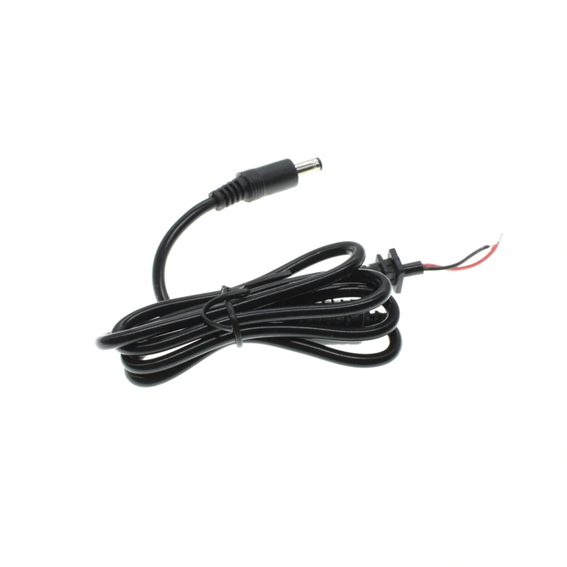 1pc Adapter Output Power Cord DC Male Plug Cable 2.5*0.7/3.5*1.35/4.0*1.7/5.5*2.1mm  with 100cm Cable