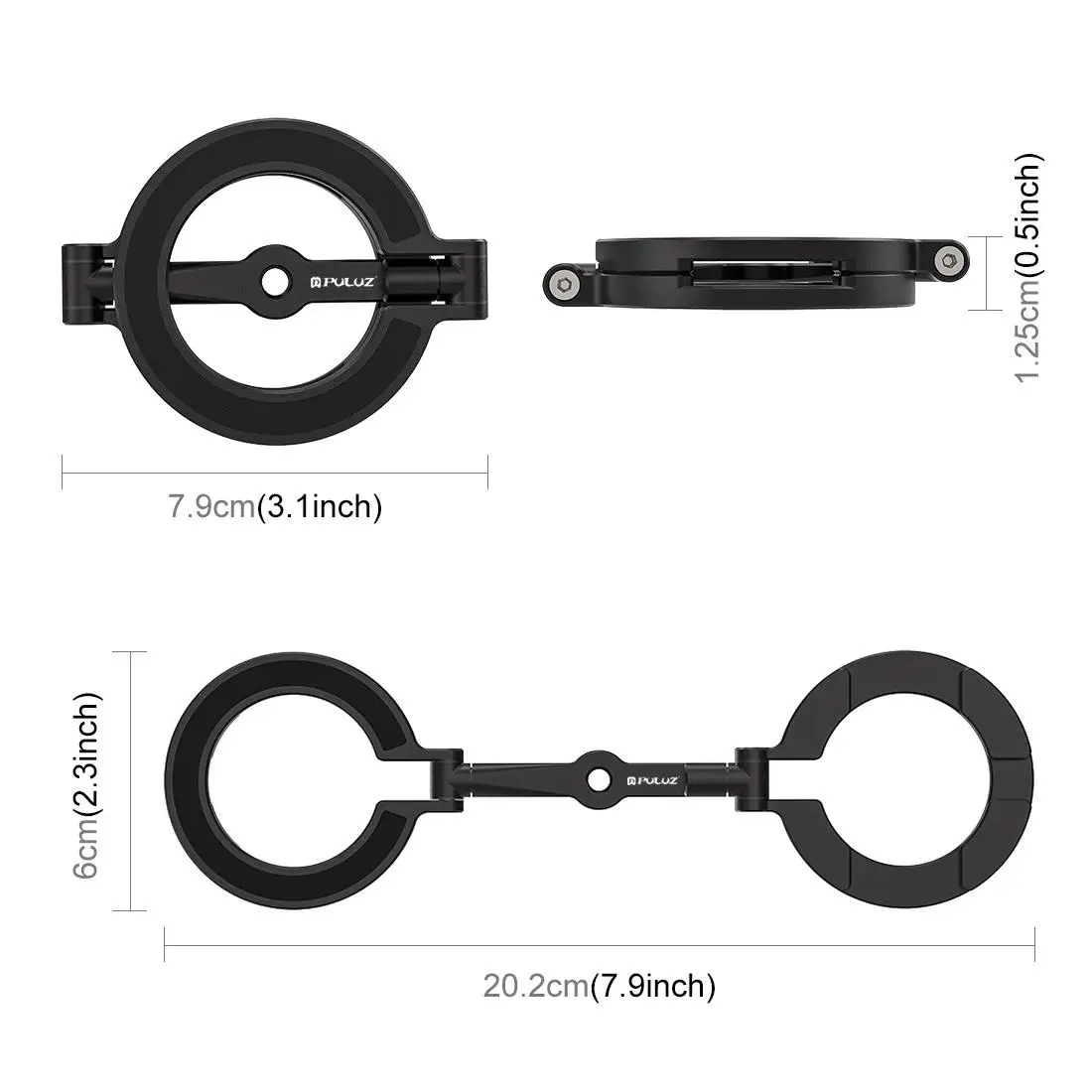 MagSafe soporte de teléfono plegable magnético de doble cabezal para iPhone 16 Pro Max 16 Pro 16 Plus 16 15 14 13 12 soporte de teléfono