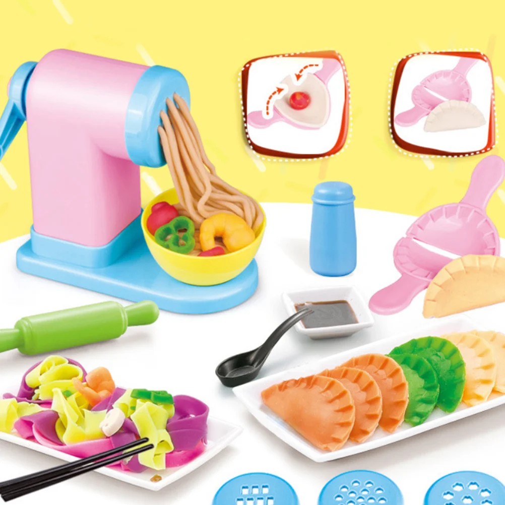 

1Set Plasticine Pasta Machine Color Mud Noodle Maker Early Education Clay Tool for Kids Hands-on Creativity Development