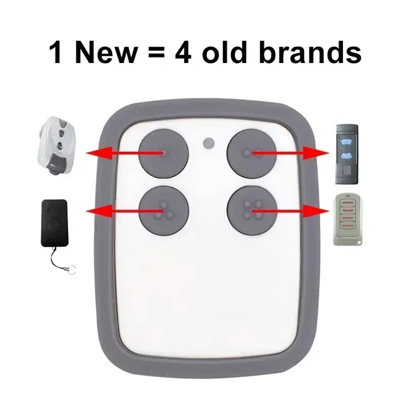 5 Styles New Multi Frequency Copying Remote Control 250-868MHz Compatible with Rolling Shutter Door Garage Door Remote Control