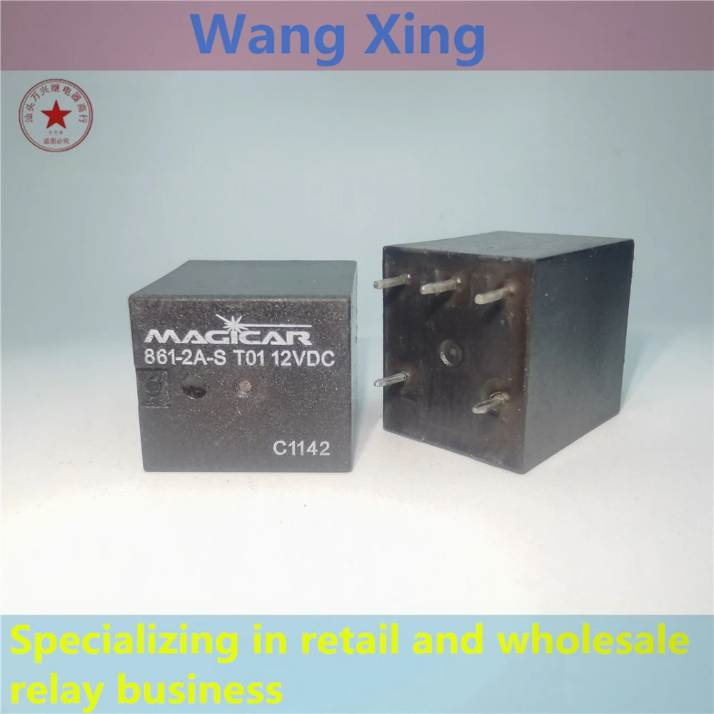 861-2A-C 861-1A-C 861-2A-S T01 12VDC 24VDC Electromagnetic Power Relay