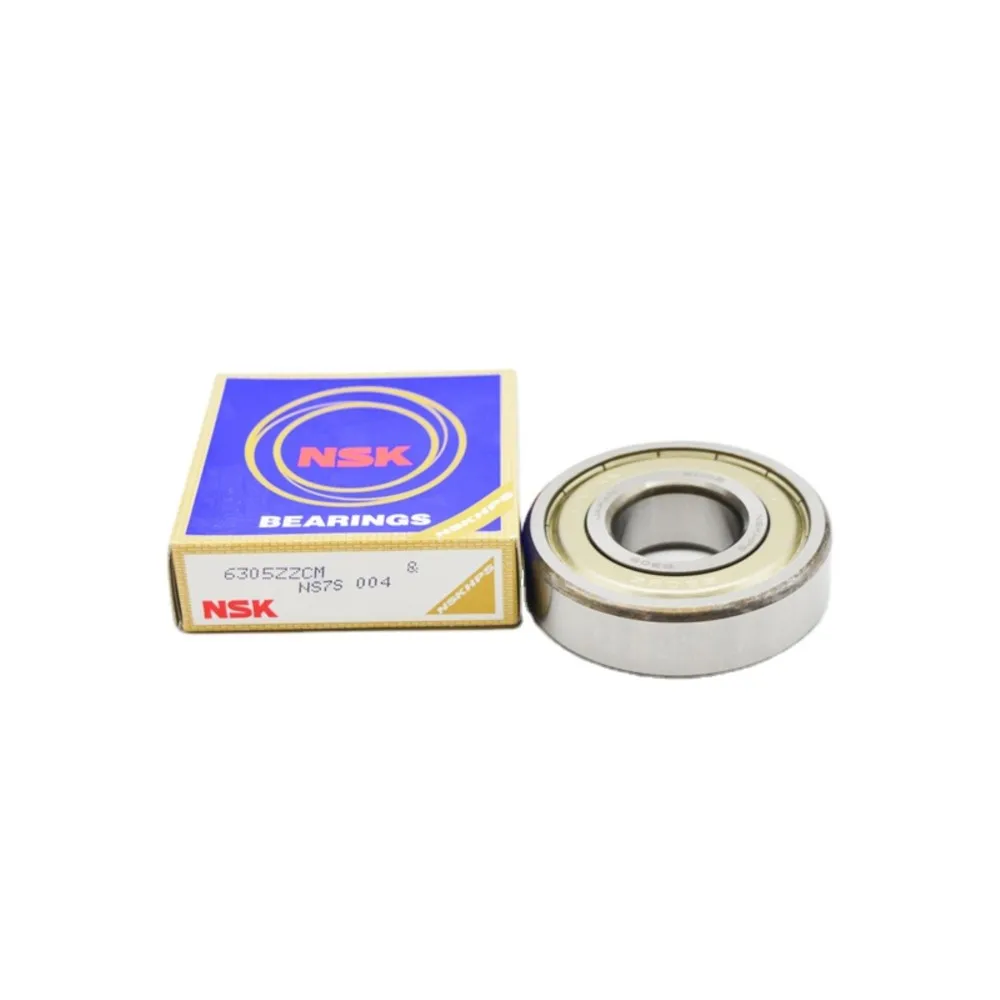 High Temperature Resistant Bearing NSK 6305 Zz deep groove ball bearings 6305ZZ   25*62*17mm 6305DDU