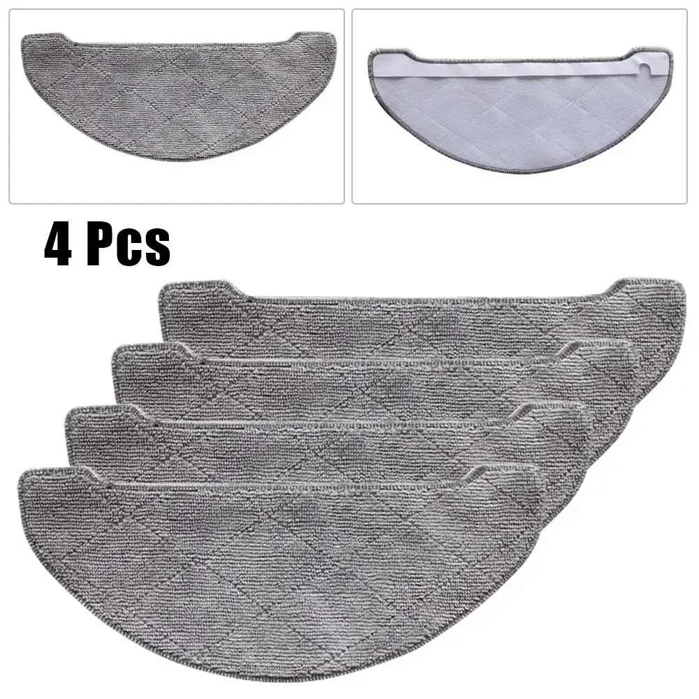 

4 Pcs Mop Cloths Pads For IMILAB V1 Vacuum Cleaner Household Cleaning Sweeping Robot Replacement Spare Parts