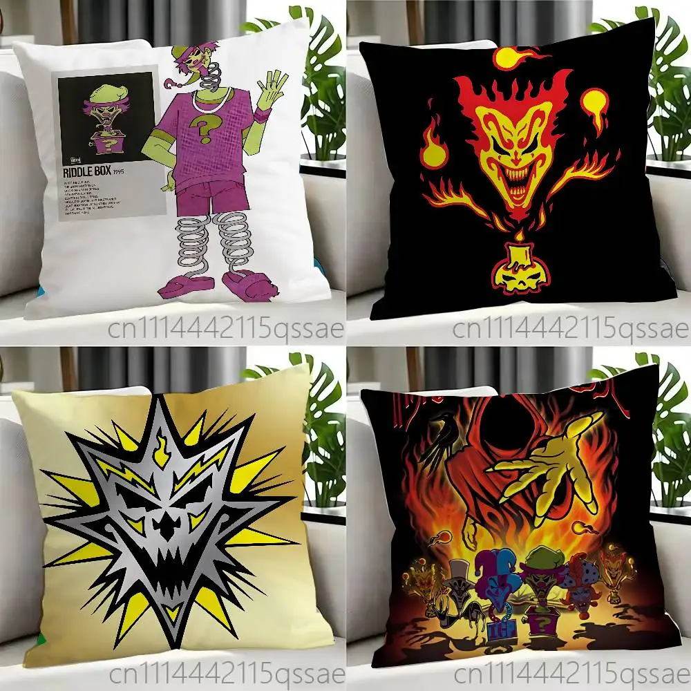 I-Insane Clown Posse  Pillow Case Square Bedroom Sofa Leisure Comfort Cushion Car Home Decoration