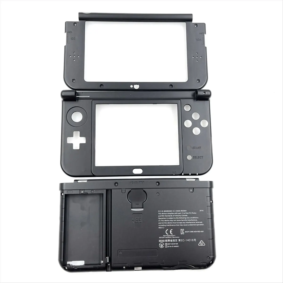 L73A NEW For NEW LL/XL Replacement Housing Shell Kit Top Middle Frame Faceplate Console Case A