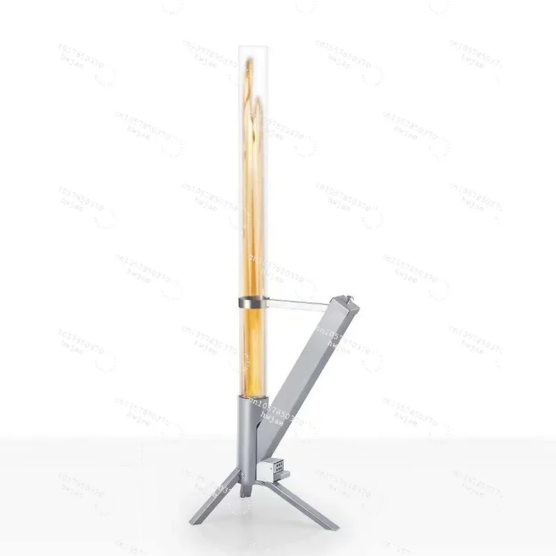 Portable Stainless Steel Rocket Stove for Outdoor Camping And Home Use Efficient Pellet Heating Stove with Glass View