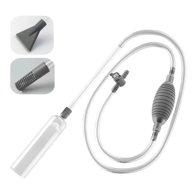 AliExpress NONE Fish Tank Siphon Vacuum Gravel Large Water exchanger Aquarium Sand Cleaning and Water Changing Cleaning Kit with Extension Tube