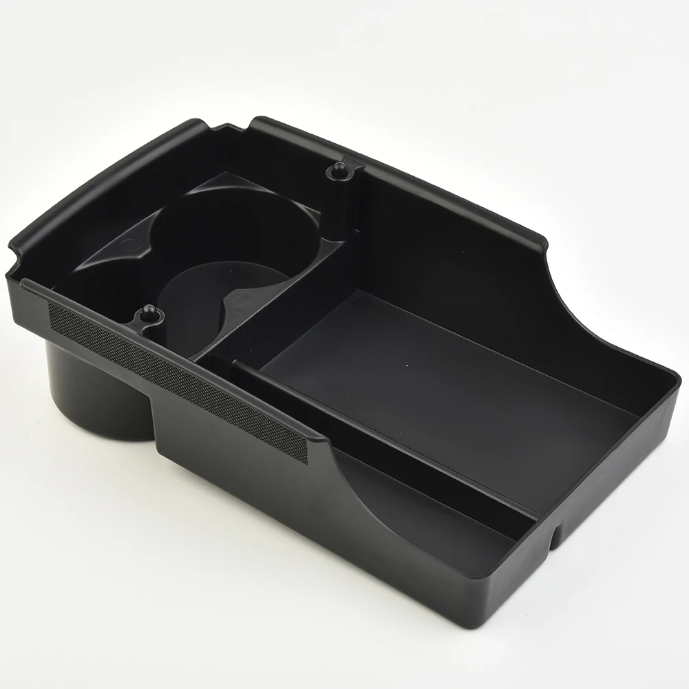 

Black Replacement Car Center Console Tray Interior Storage Holder Tidying Organizer Accessories Parts Portable Box