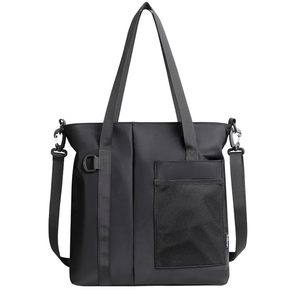 

Motorcycle Crossbody Bags for Men Large Capacity Reversible Shoulder Bag Fashion Casual Student Tote Bag for Daily Commute