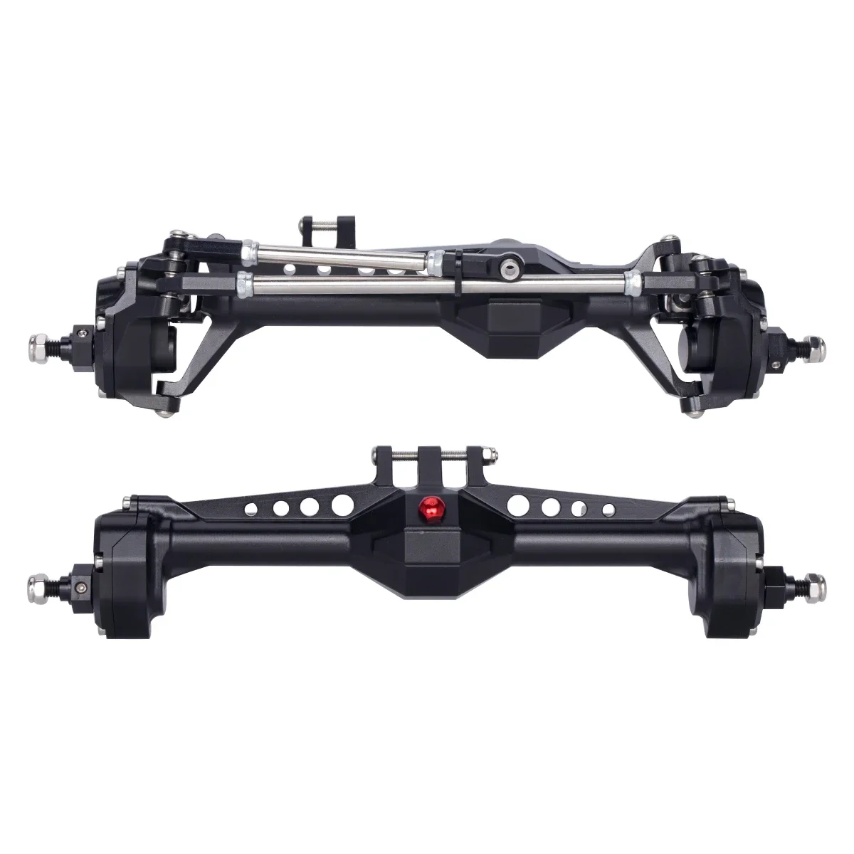 1/10 RC4WD スケール クローラー Vanquish ポータルアクスル フロントおよびリアポータルアクスル,機械加工されたアルミニウム,1:10