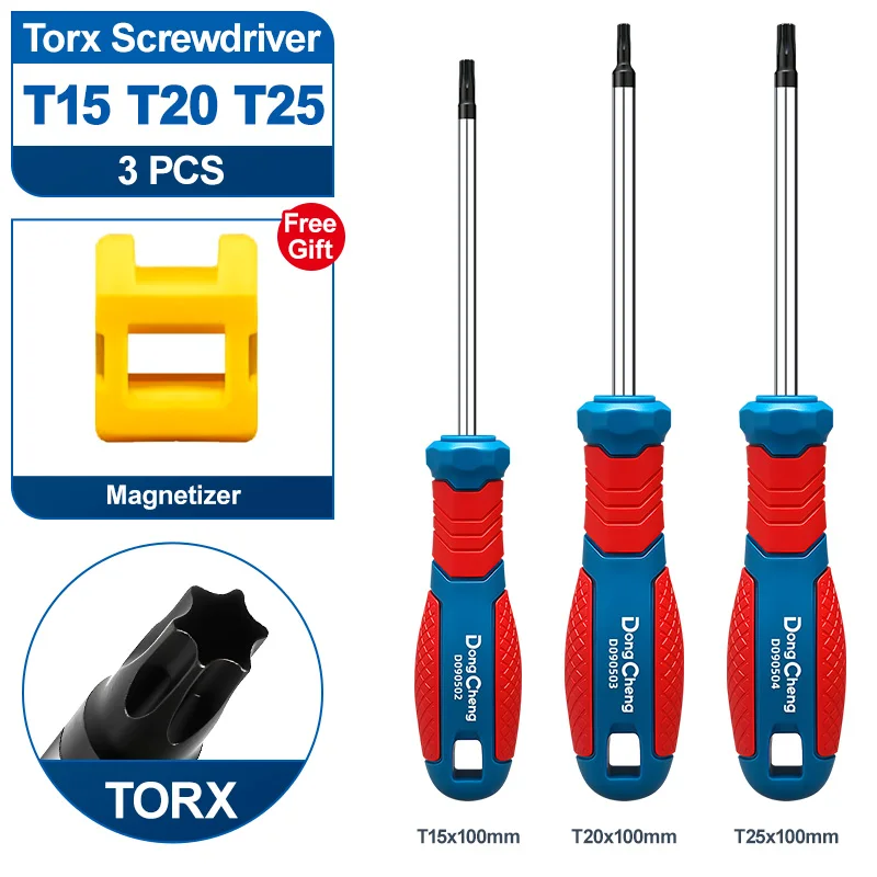 Torx schroevendraaierset magnetisch CR-V legeringstaal T8 T10 T15 T20 T25 T27 T30 T40 stervormige schroevendraaierset voor elektronica, autoreparatie