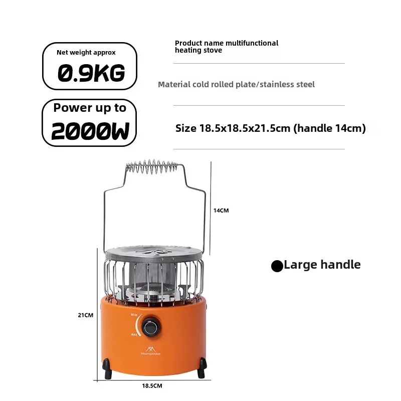 Aquecedor a Gás Portátil MOUNT - Camping Cooking Tent avaliação e preço