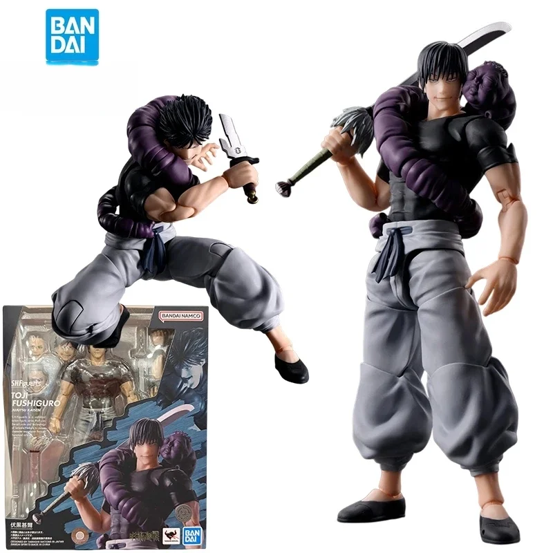 

Bandai SHF Fushiguro Toji Action Figures Jujutsu Kaisen Anime Toys Model Original Box in Stock limited Stock