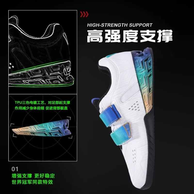

Professional Men Women Weight Lifting Shoes Squat Shoes for Unisex Luxury Brand Gym Shoes Designer Wide Indoor Sports Shoe